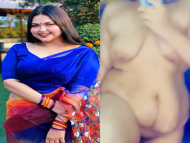 big boobs chubby MILF viral nude show for her