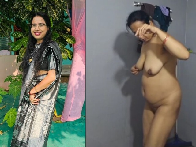 desi mom stripping to nude in bathroom caught on cam by